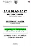 SAN BLAS 2017 - Festetako 3. bilera