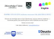 INSPIRA STEAM 2019 emakume mentoreen bila dabil IDIAZABAL!