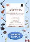 IDIAZABALGO MUSIKA ESKOLAN IZENA EMATEKO EPEA ZABALIK