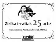 Zirika Irratiak 25 urte